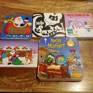 Set of 5 Christmas books